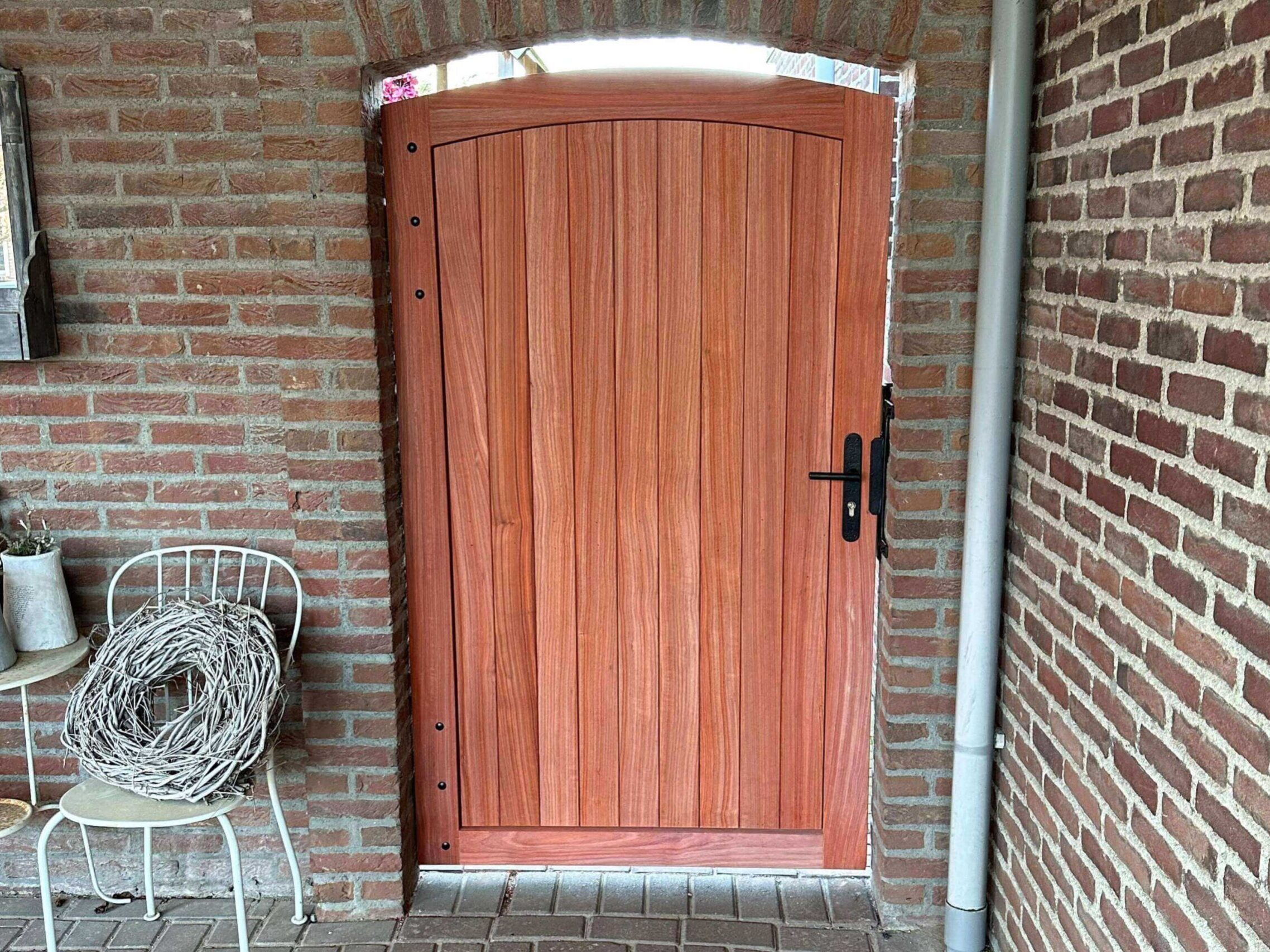 Houten tuinpoort op maat | Henk van Leeuwen